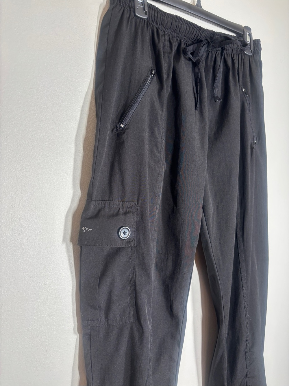 Beverly Hills Uniforms Black Cargo Jogger Scrub Pants - XL - Picture 4 of 8